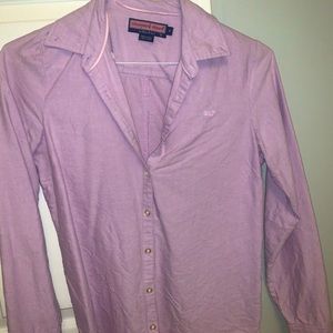 Lavender Vineyard Vines Button Up